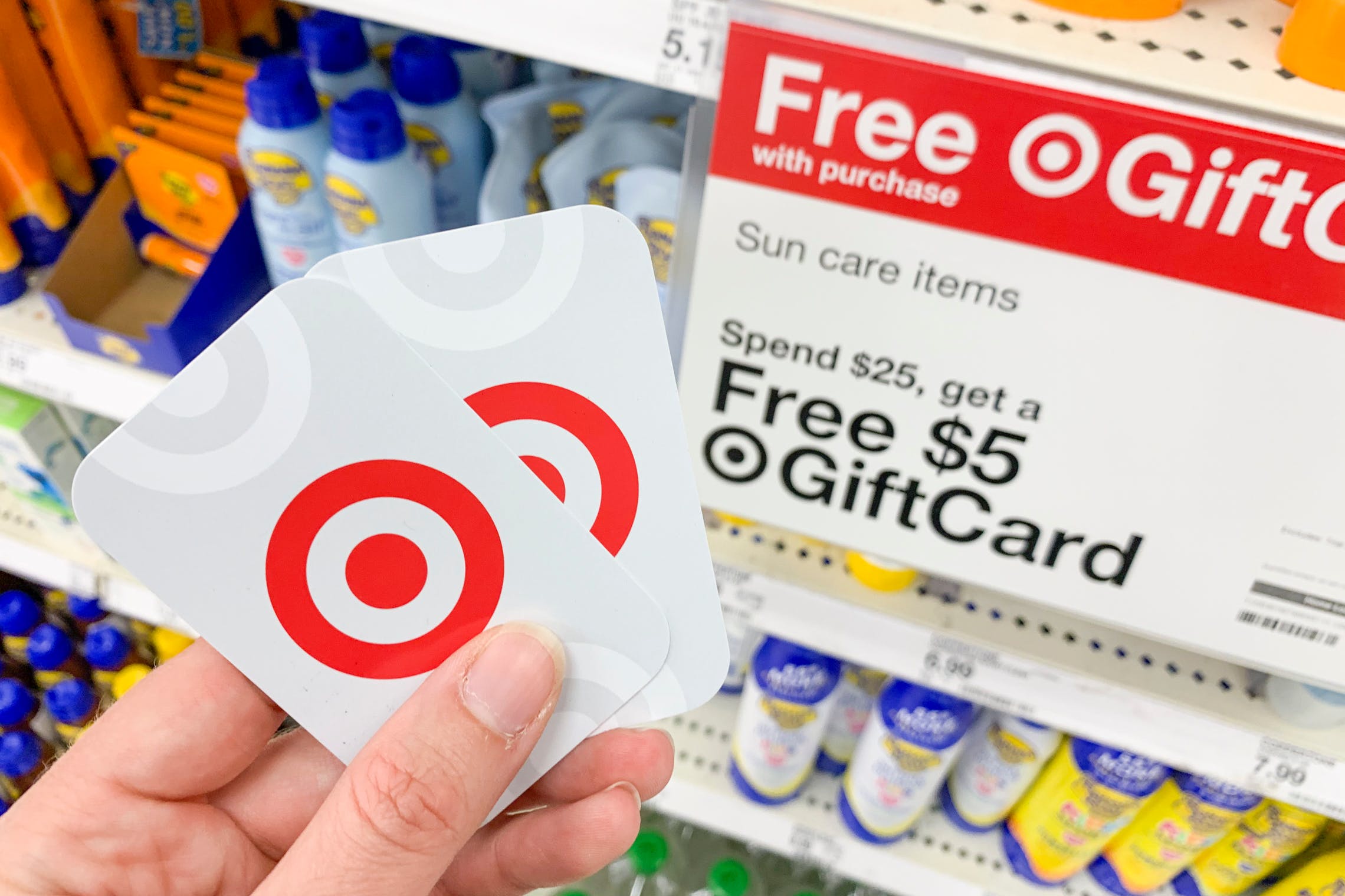 Where can you use a target gift card